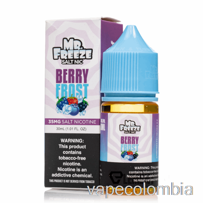 Vape Recargable Berry Frost - Mr Frozen Salts - 30ml 50mg